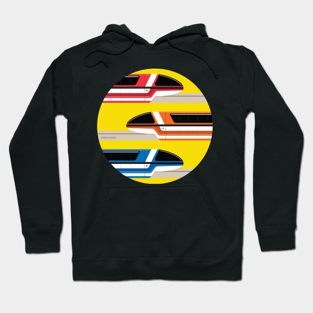 Monorail DL Hoodie by keystonemagic